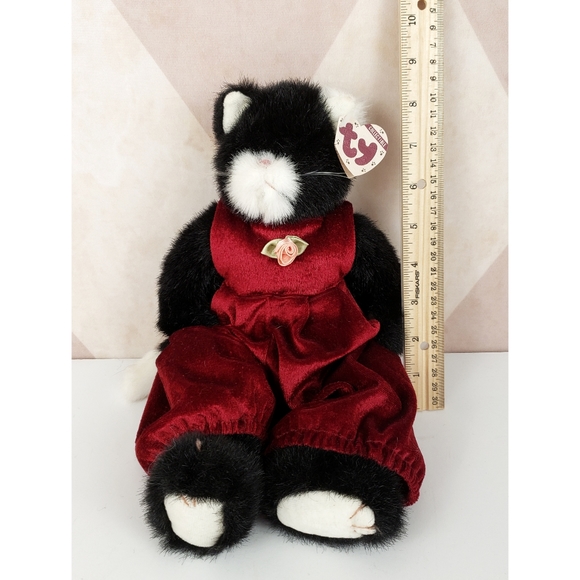 TY Attic Treasures | Ebony the Cat - Picture 6 of 6